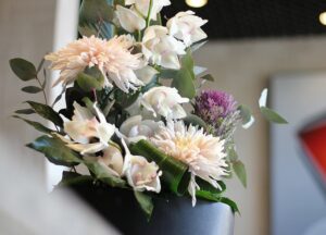 photo d'un bouquet dans le cadre d'un abonnement floral pour Monaco