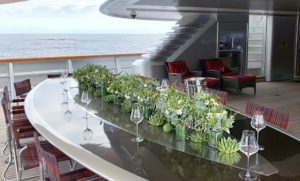 Flower decoration for Yachts and boats