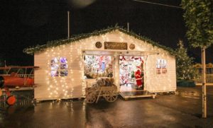 Our ephemeral Christmas Chalet near Monaco Casino