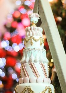 A cake to decorate a festive table