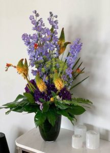 a wonderful and coloured bouquet