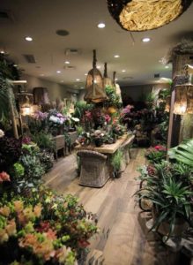 An overview of the new decor at our Narmino flower store