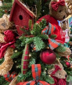 The Cortina d'Ampezzo Christmas tree