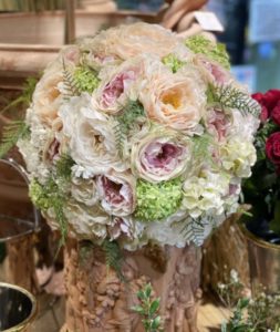 A wonderful round bouquet