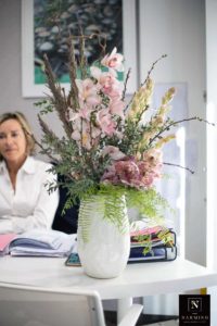 A floral subscription delivered to Coldwell Banker Etic Realty